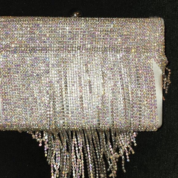 Blinged Out Clutch/Crossbody Purse  - Picture 2 of 7